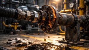 油圧配管腐食イメージ